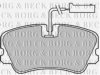 BORG & BECK BBP1140 Brake Pad Set, disc brake